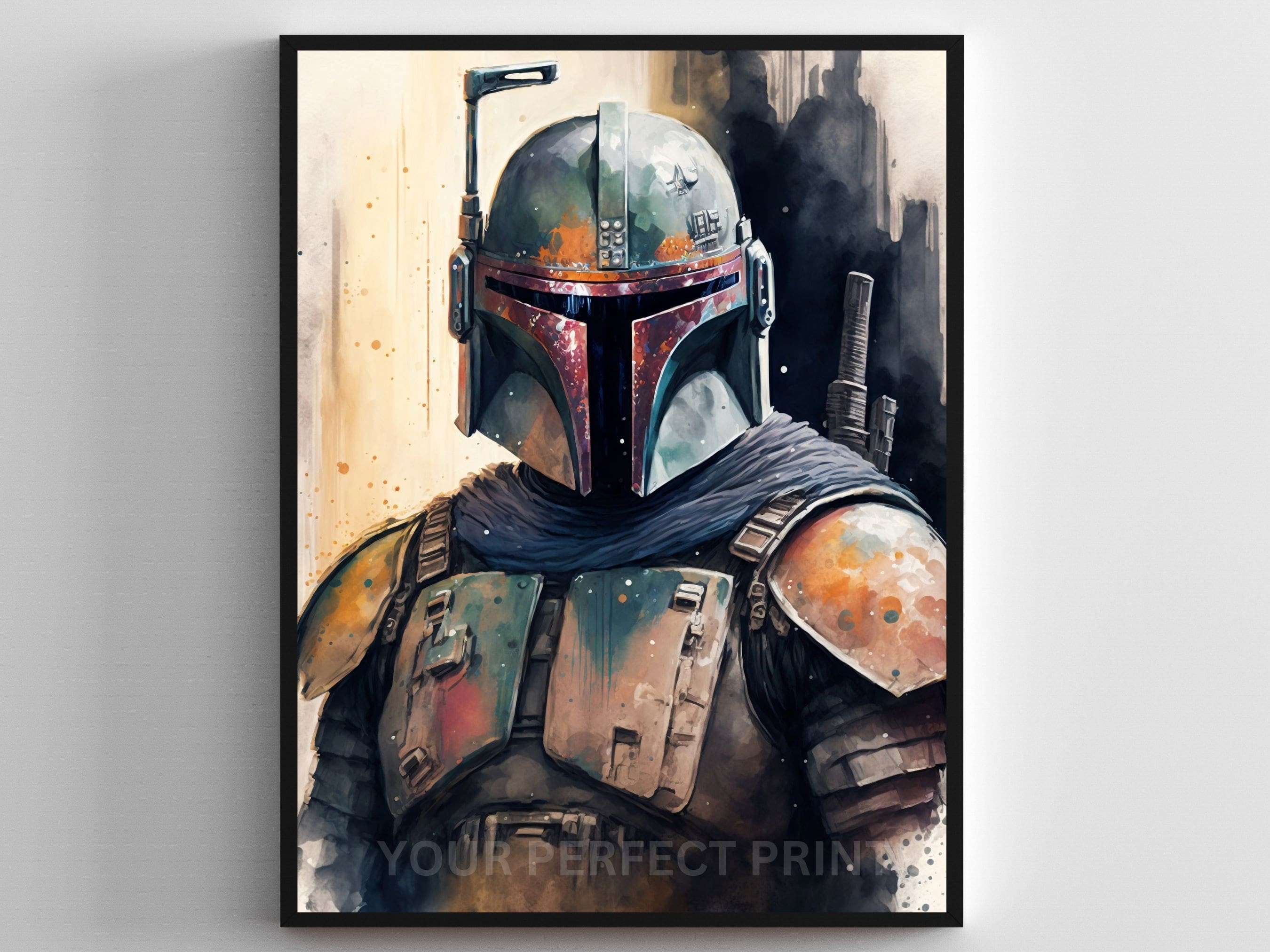 Boba Fett Poster - Etsy