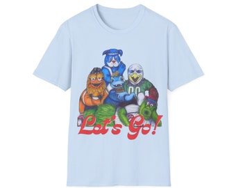 フィラデルフィアマスコット「Let's Go!」ソフトスタイルTシャツ