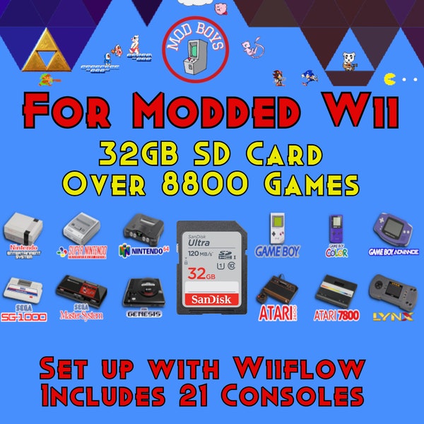 Modded Wii Etsy