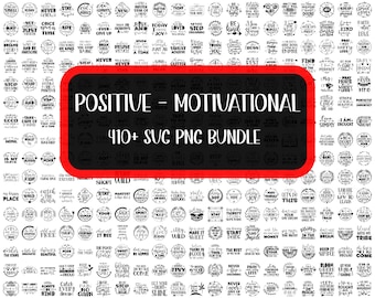 モチベーション SVG バンドル、メンタルヘルス SVG、自己愛 SVG、インスピレーション SVG、人生の名言 Png、モチベーション デザイン Png、Cricut 用 SVG ファイル