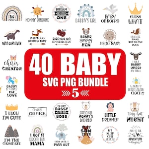 Paquete de bebé svg / lindo bebé diciendo / linda ropa de bebé / bebé niña svg / bebé niña paquete / bebé cita svg / bebé recién nacido svg / baby shower