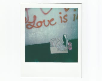 Original Polaroid photograph | Unique item | Retro photo | Analog photo | Vintage camera | Unique photo gift | Retro wall art | Framed