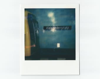 Original Polaroid photograph | Unique item | Retro photo | Analog photo | Vintage camera | Unique photo gift | Retro wall art | Framed