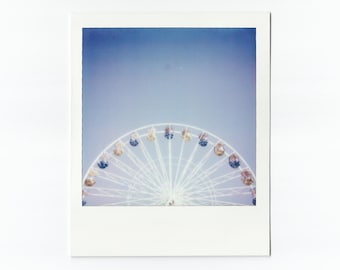 Original Polaroid photograph | Unique item | Retro photo | Analog photo | Vintage camera | Unique photo gift | Retro wall art | Framed