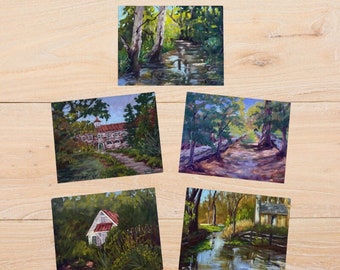 blank card assortment landscape greeting card assorted Virginia note card blank pack card VA scenic theme cards blank birthday card variety