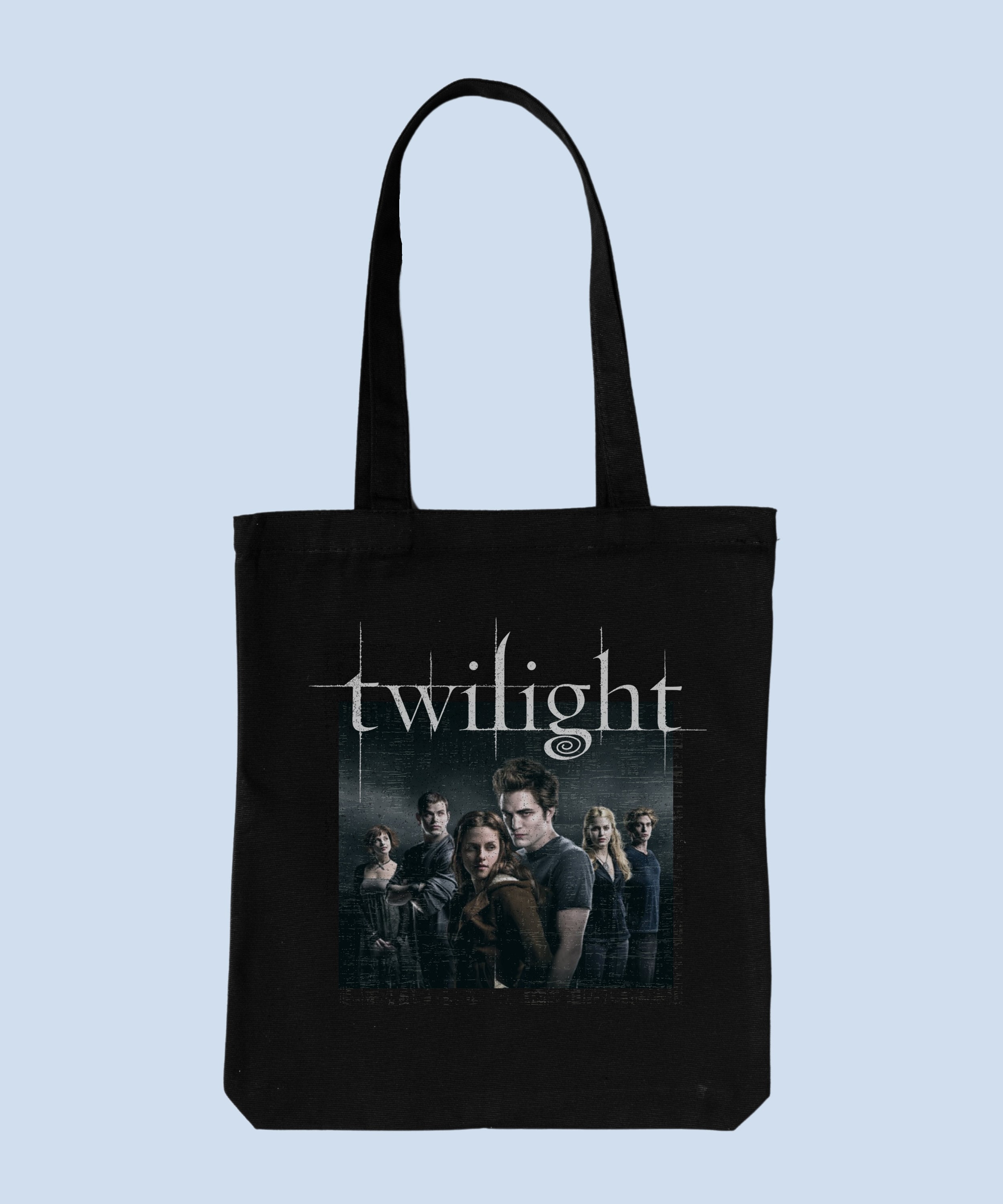 TWILIGHT Tote Bag Iconic Retro New Moon Eclipse Graphic Y2k