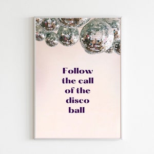 Disco Art Print