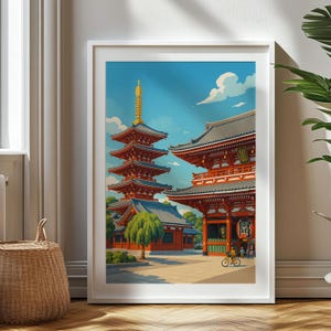Personalized Travel Gift, Tokyo Travel Print, Japan Art Gift, Gift for Travelers, Birthday Gift, Tokyo Souvenir, Tokyo Poster Art