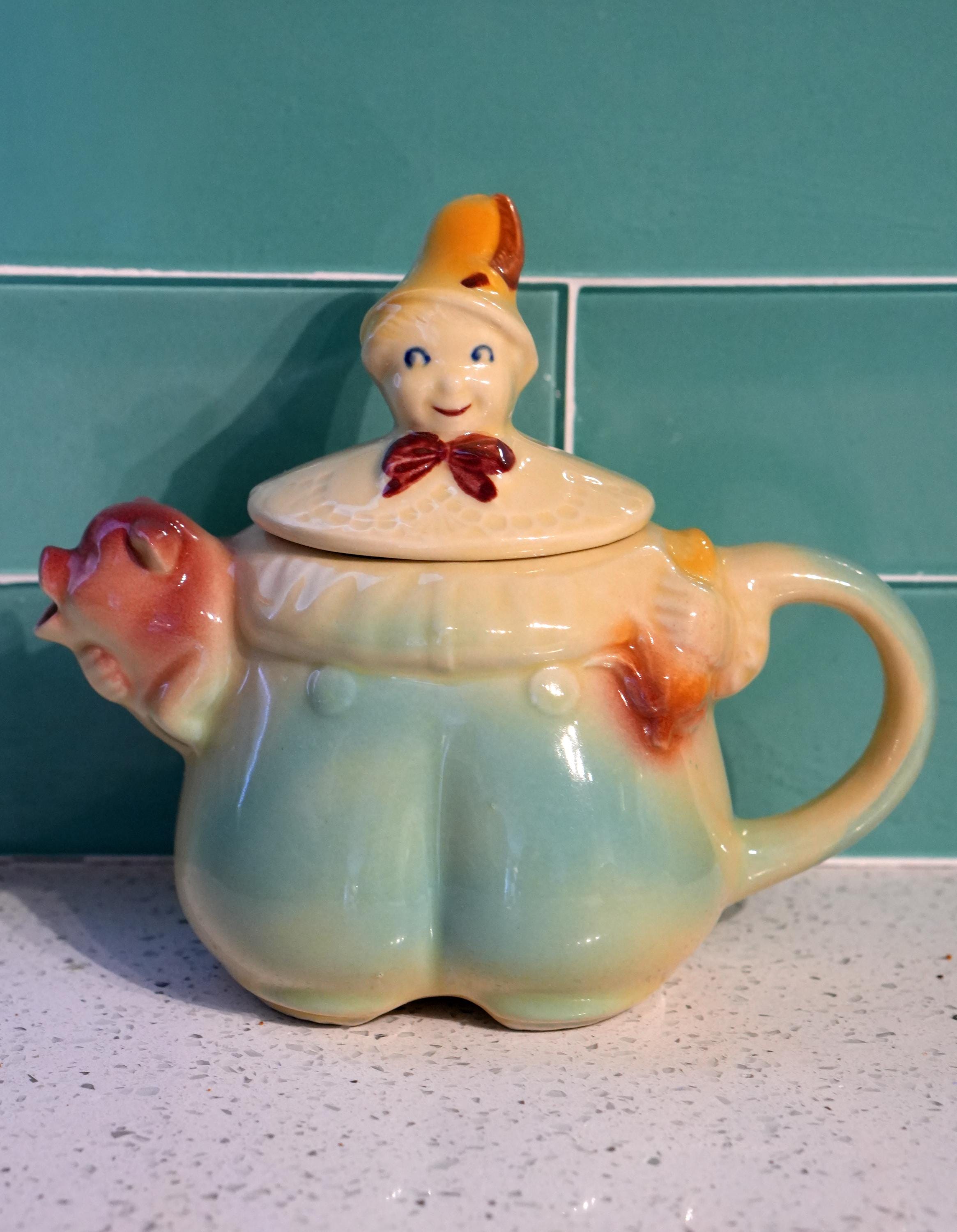 Pig Teapot Vintage - Etsy
