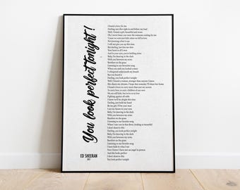Wedding Song Lyrics with Photo Personalized First Dance Favorite Song Canvas Print 1st Anniversary Custom Sign Framed Music Lover Gift