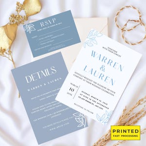 Minimalistisches Hochzeitseinladungs-Paket Qr Code, Minimale Einladungsvorlagen-Set, Modernes Invite Set, Elegantes Online Rsvp, Detailkarte Rsvp