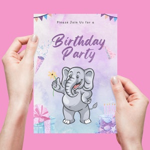 Carte de fête d'anniversaire, carte d'anniversaire imprimable, carte d'anniversaire drôle, carte de joyeux anniversaire, carte de 5 * 7 pouces
