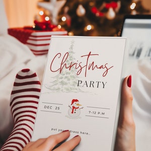 Cartoline di Buon Natale modificabili, cartoline di Natale, biglietti di auguri personalizzati, opzioni di messaggio disponibili