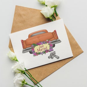 Personalized Wedding Cards | Just Married Card | Custom Wedding Card | Wedding Gifts | Bridal Shower | Wedding Shower | Congratulations Card