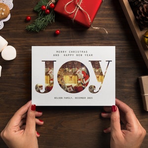 Cartoline di Buon Natale modificabili, cartoline di Natale, biglietti di auguri personalizzati, opzioni di messaggio disponibili