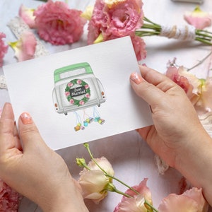 Personalized Wedding Cards | Just Married Card | Custom Wedding Card | Wedding Gifts | Bridal Shower | Wedding Shower | Congratulations Card