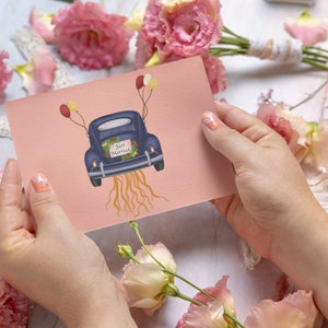 Personalized Wedding Cards | Just Married Card | Custom Wedding Card | Wedding Gifts | Bridal Shower | Wedding Shower | Congratulations Card