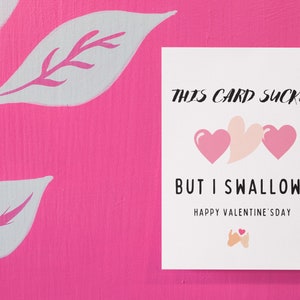 Diese Karte ist ein witziges Geschenk zum Valentinstag / Valentinstag Karte / I love you Karte / Freundin / Freund / Verlobte / Ehefrau / Mann