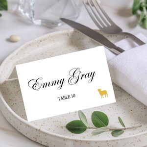 Tarjetas de lugar para bodas, tarjetas de lugar impresas, tarjetas de lugar minimalistas modernas, tarjetas de nombre para mesas, etiquetas de nombre para mesas, tarjetas de nombre impresas personalizadas