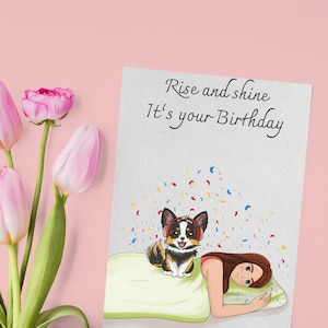 Carte d'anniversaire chats, carte d'anniversaire chat imprimable, carte d'anniversaire imprimable drôle, carte d'anniversaire de chat, carte de voeux 5 x 7