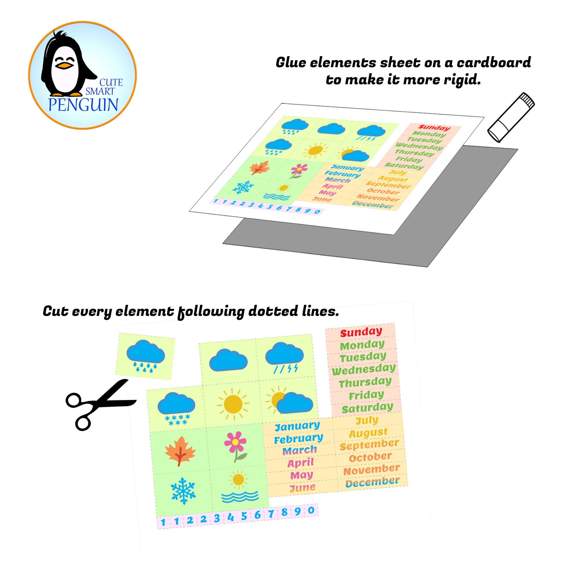 Calendário Diário Infantil de Clima e Estações do Ano, Xadrez Infantil,  Holandês, Português, Francês, Inglês, Espanhol, Morning Board, Xadrez -  AliExpress