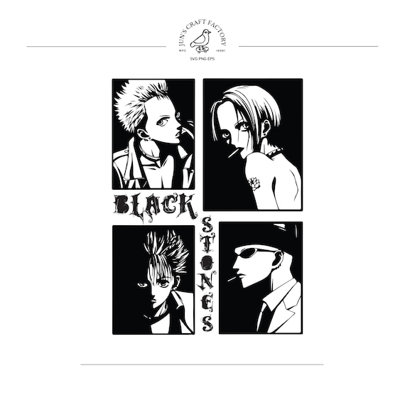 NANA Black Stones Svg, Nana Osaki, BLAST Svg Png - Etsy