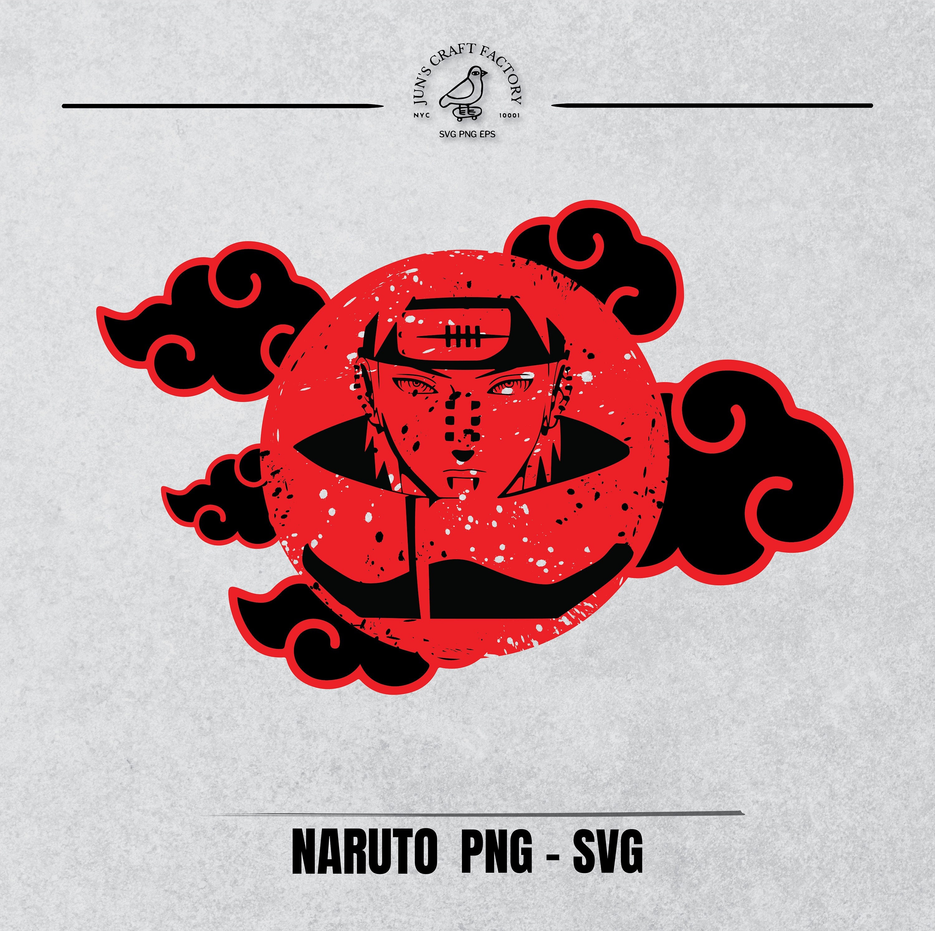 Anime Svg Naruto Svg Manga Svg Japonés Svg Naruto Nagato Etsy México