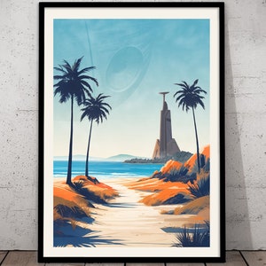 Scarif - Star Wars Travel Poster, Star Wars Planet Minimalist Poster, Star Wars Gift, Star Wars Wall Art