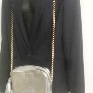 Victoria&#39;s Secret Crossbody Purse Shoulder Bag Fashion silver