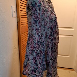 women&#39;s loop scarf viscose floral