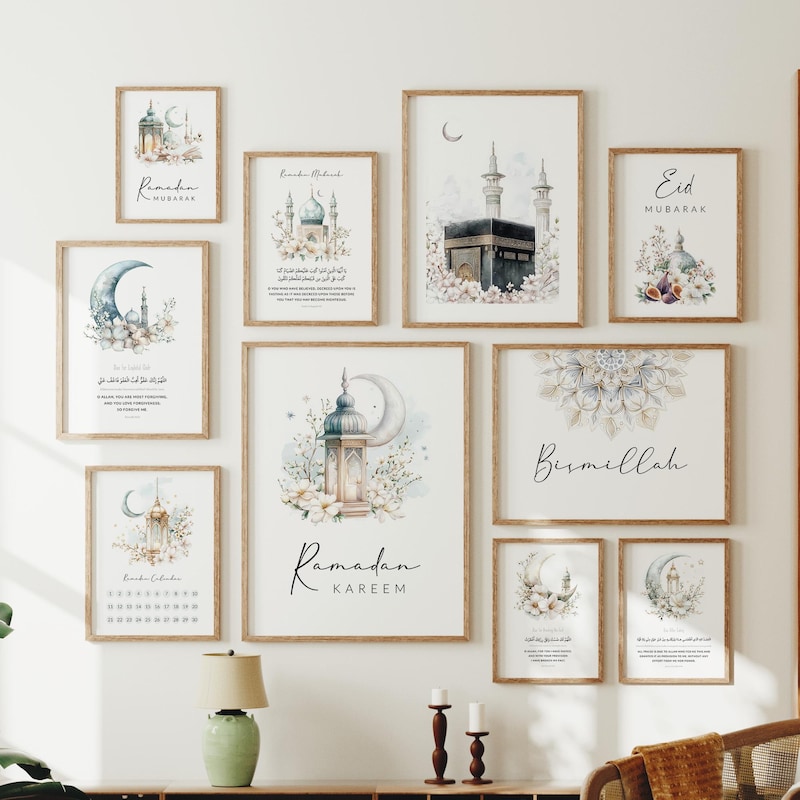 Drawing Digito Ramadan Wall Art Digital - Etsy UK