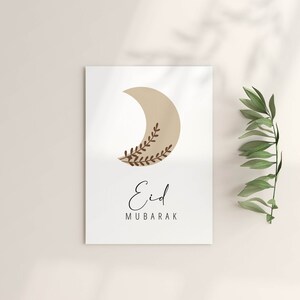Printable Eid Mubarak Cards, Islamic Greeting Cards Digital Download ...