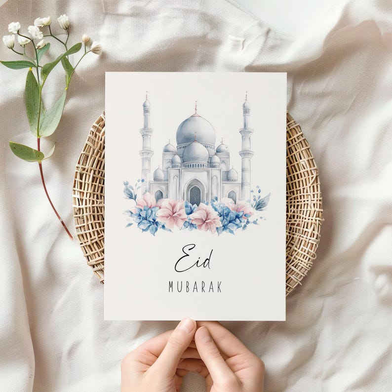 Set of 6 Ramadan Cards - Digital Download, Ramadan Gifts, Printable ...