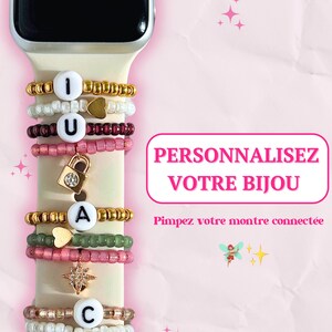 Personalice sus joyas para reloj conectado / Amuletos de joyería - joyería personalizable - reloj conectado - reloj Apple - reloj Samsung