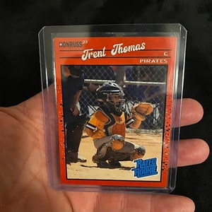 Custom 1990 Vintage "Donruss" Baseball Replica Trading Card *BEST SELLER*