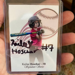 Custom Signature Series Trading Card (Original Design)