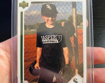 Custom 1991 Vintage "Upper Deck" Baseball Replica Trading Card