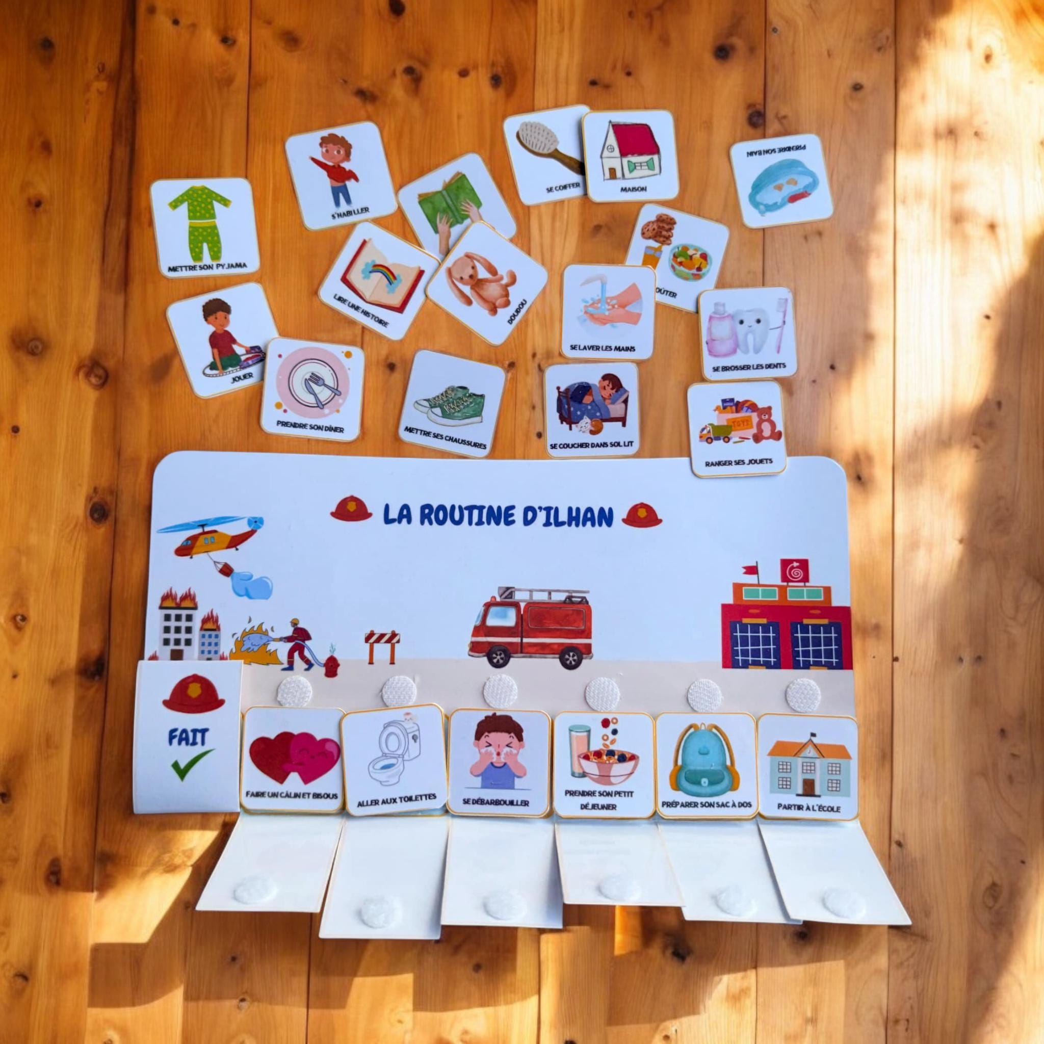 Grafico Della Routine Quotidiana Per Bambini Con Orario Visivo, Con 70 Carte Illustrate Per Supportare La Comunicazione Grafico Della Routine Quotidiana Per Bambini Con Autismo In Età