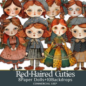 Paper Dolls Set for Puppet Theater - Fun and Easy Cut-Out