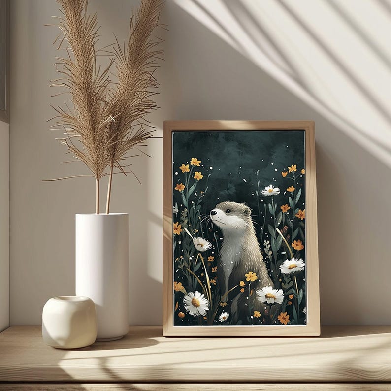Forest Animals Digital Art Prints: Scrapbooking, Decoupage (PDF) image 5