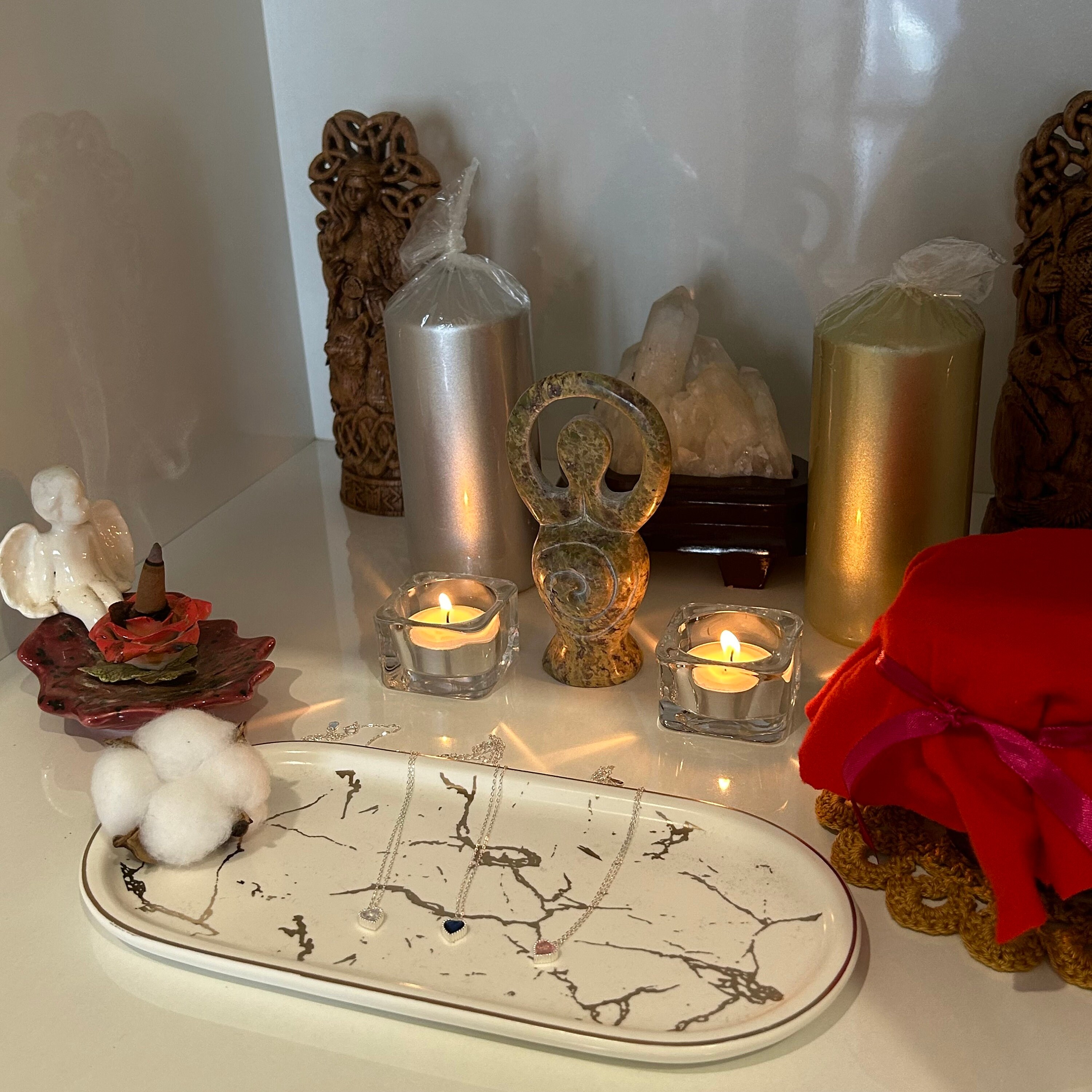 Magical Spell Necklaces by Granny Irina - Vintage Amulet For Transformation, Protection, Control and Commanding, Healing, Love & Confidence