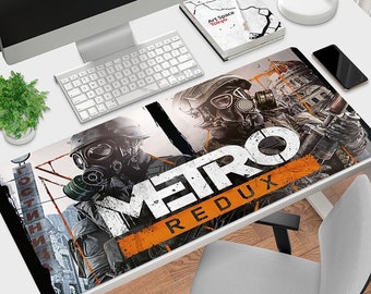 Metro 2033 Mouse Pad , Different sizes Personalized Printing, Gaming Mouse Pad, Customized Mouse Pad, Game,  Anime, Desk Mat