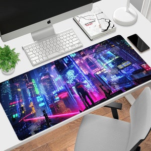 Cyberpunk Mouse Pad , Different sizes Personalized Printing, Gaming Mouse Pad, Customized Mouse Pad, Game, Anime, Desk Mat