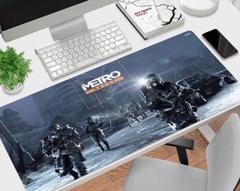 Metro 2033 Mouse Pad #2, Different sizes Personalized Printing, Gaming Mouse Pad, Customized Mouse Pad, Game,  Anime, Desk Mat