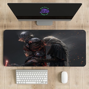 Tapis de souris Dark Souls, Impression personnalisée de différentes tailles, Tapis de souris de jeu, Tapis de souris personnalisé, Jeu, Anime, Tapis de bureau #3