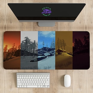 The Long Dark Mouse Pad #2, Different sizes Personalized Printing, Gaming Mouse Pad, Customized Mouse Pad, Game,  Anime, Desk Mat