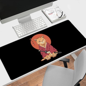 Kawaii Cat Mouse Pad #3, Different sizes Personalized Printing, Gaming Mouse Pad, Customized Mouse Pad, Game, Anime, Desk Mat