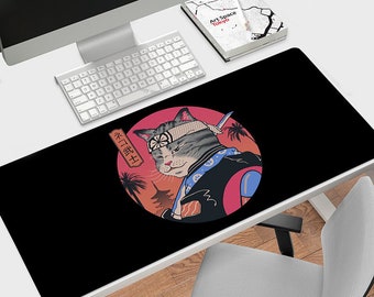 Kawaii Cat Mouse Pad #4, Different sizes Personalized Printing, Gaming Mouse Pad, Customized Mouse Pad, Game, Anime, Desk Mat