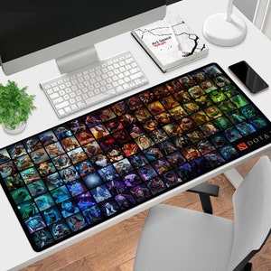 Dota 2 Mouse Pad , Different sizes Personalized Printing, Gaming Mouse Pad, Customized Mouse Pad, Game,  Anime, Desk Mat