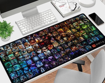 Dota 2 Mouse Pad , Different sizes Personalized Printing, Gaming Mouse Pad, Customized Mouse Pad, Game,  Anime, Desk Mat
